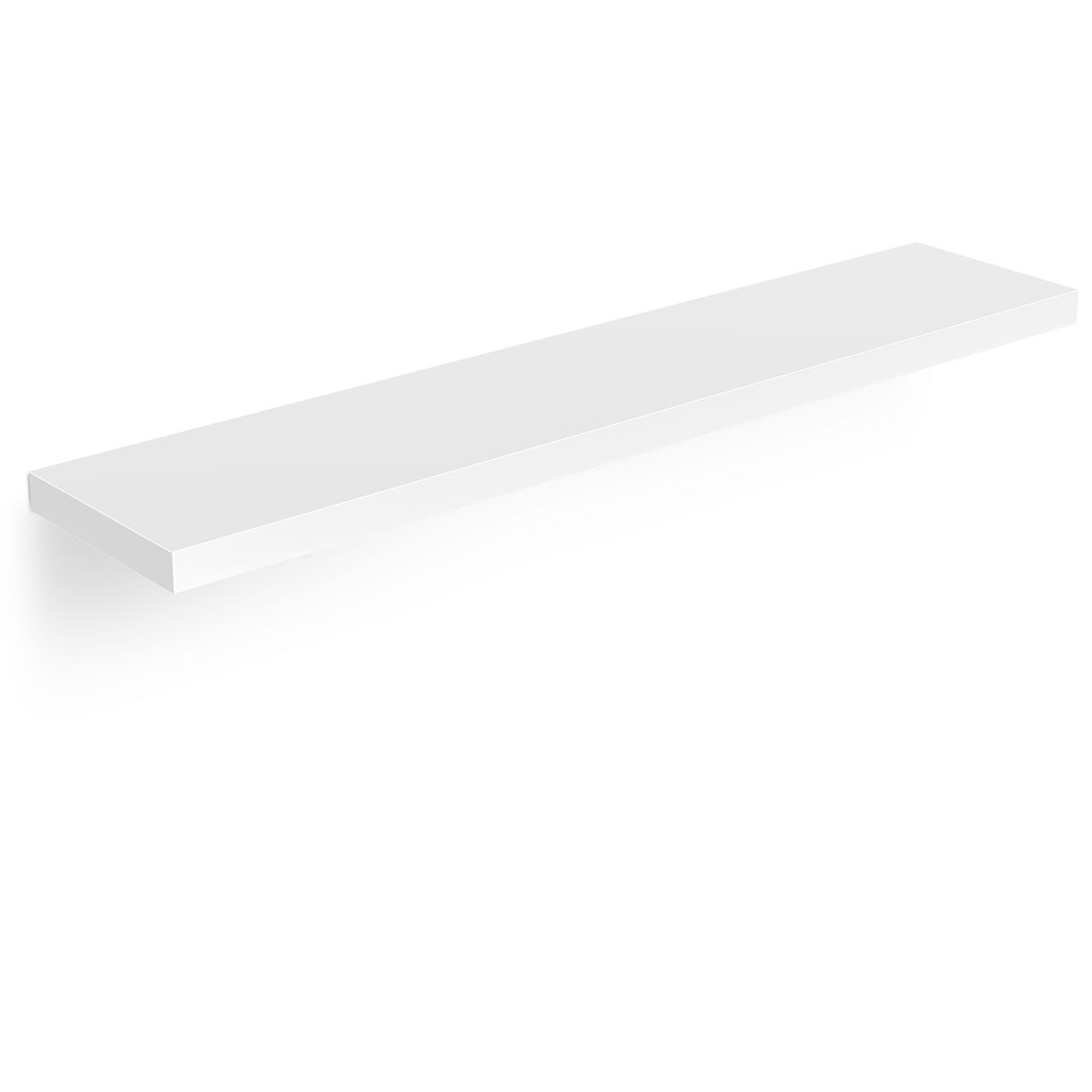 Casaria Wandregal Schweberegal 50cm weiß   Halterung