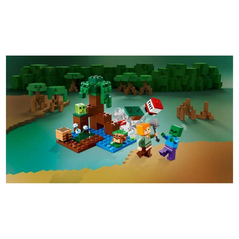 21240 Aventures dans le marais LEGO Minecraft