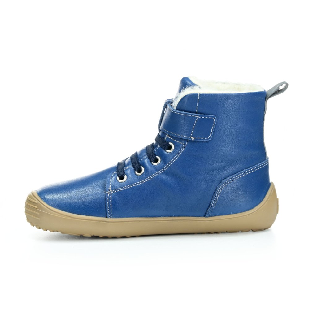 Be Lenka Winter Kids Ocean Blue Winter-Barfußschuhe
