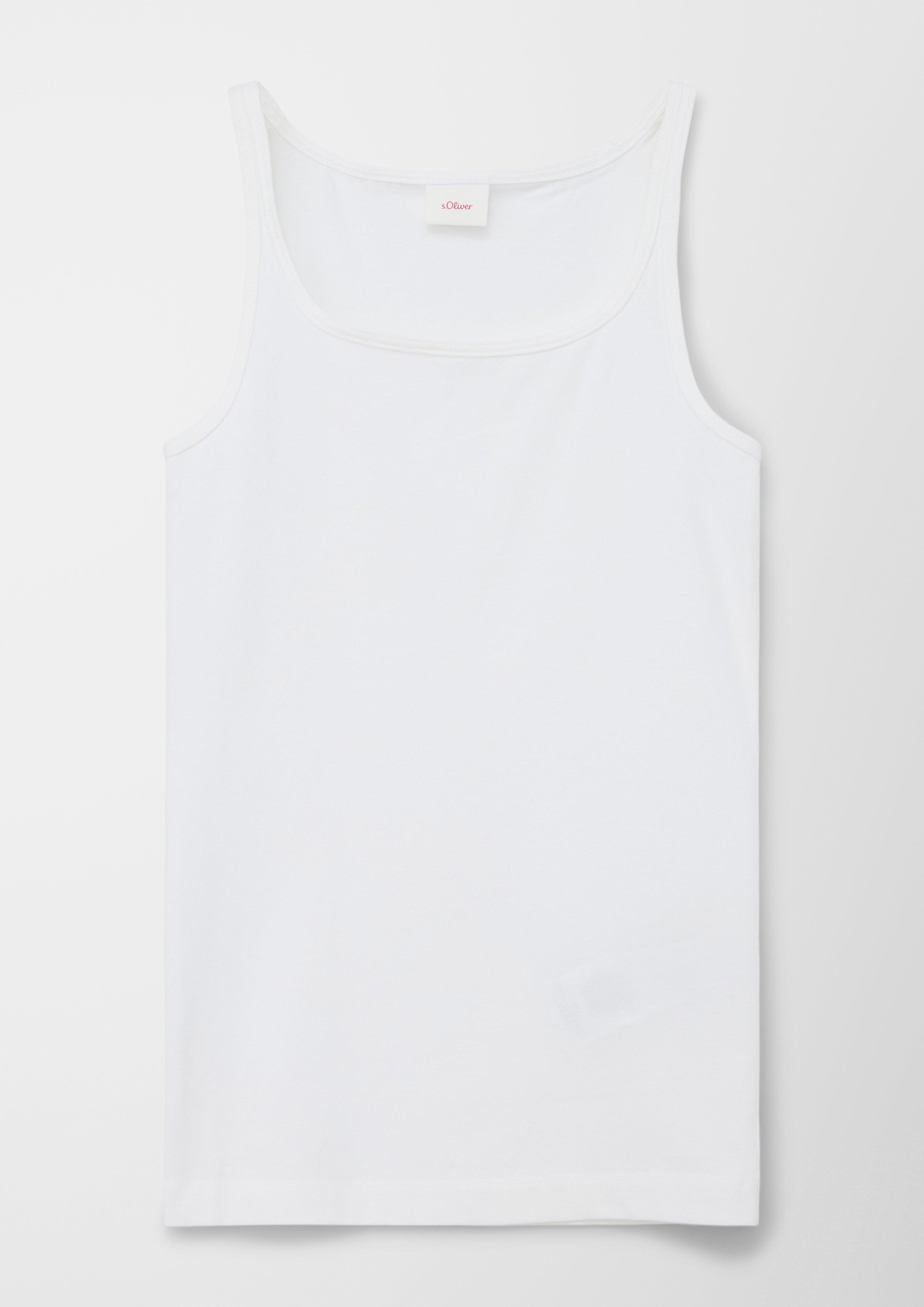 Top mit Karreeausschnitt  2128024-0100
