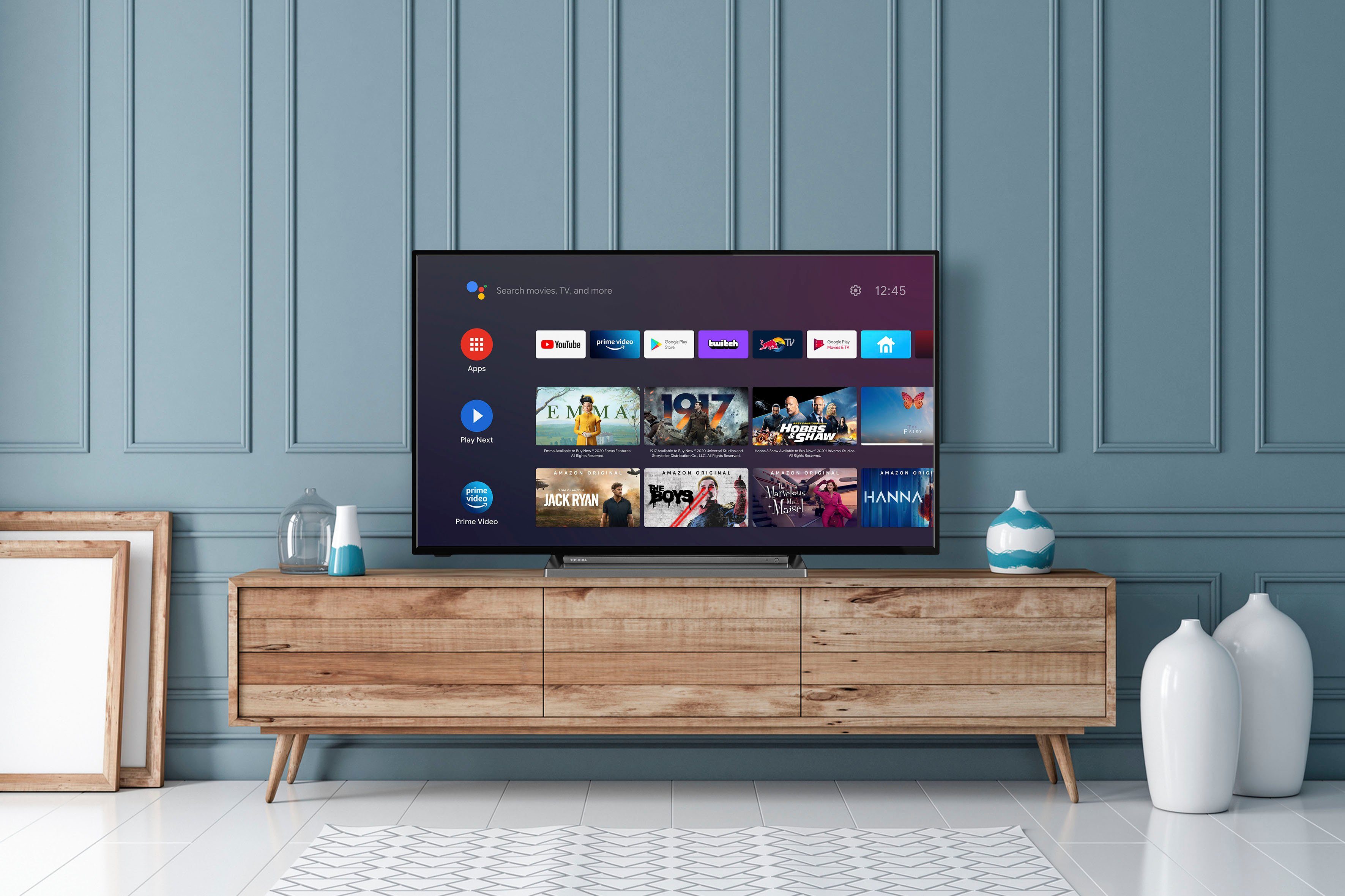 Toshiba 65UA3D63DG LED-Fernseher (164 cm/65 Zoll, 4K Ultra HD, Android TV, Smart-TV)
