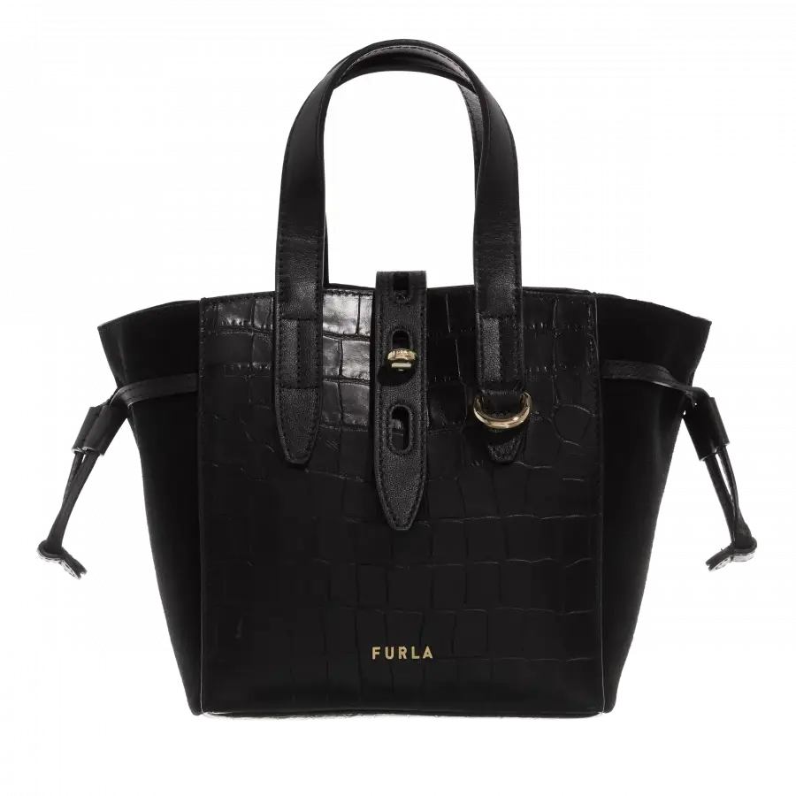 Furla - Furla Handle Bags Leder Black - schwarz