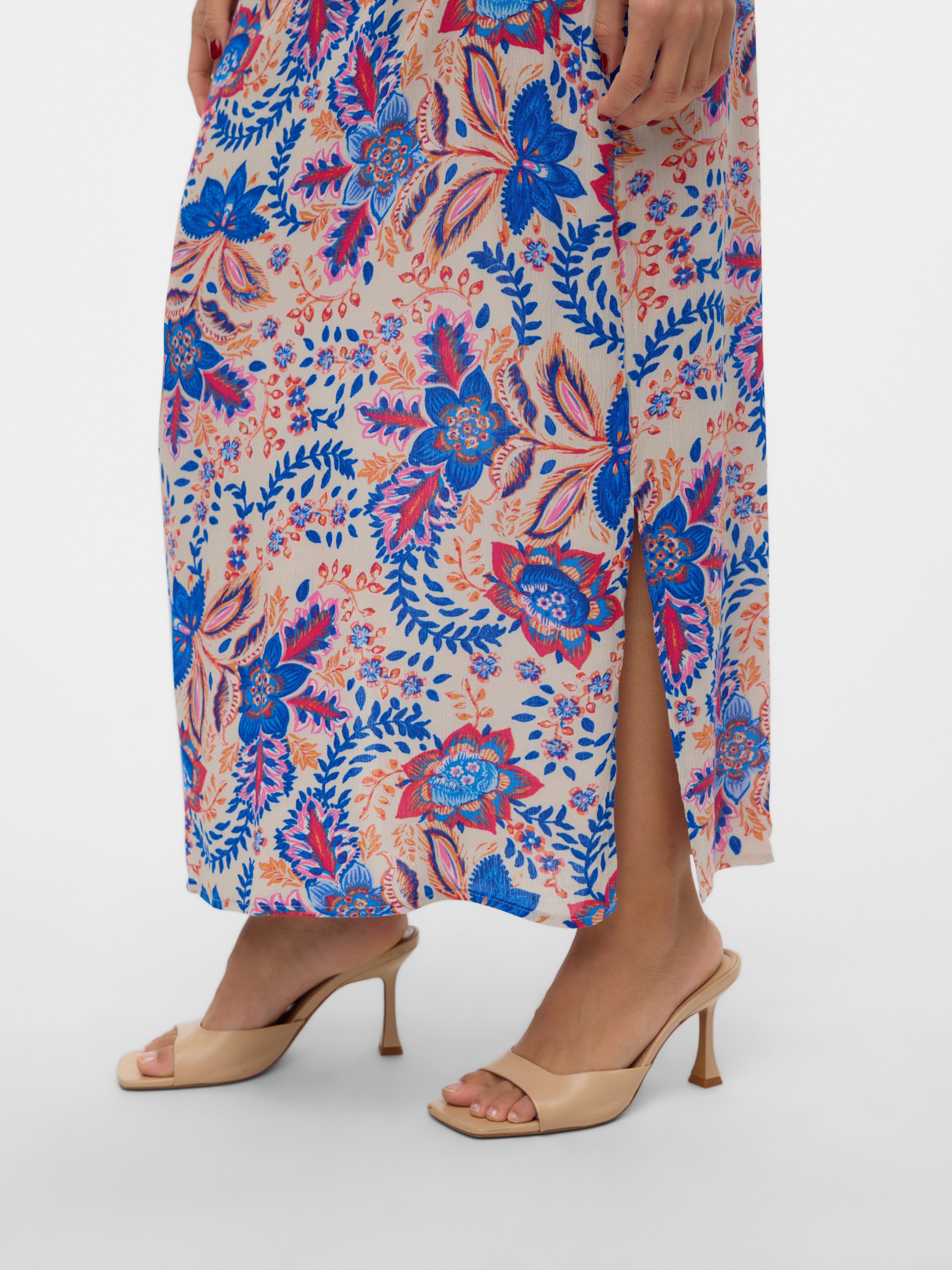 VMMENNY Mittlere Taille Langer Rock
