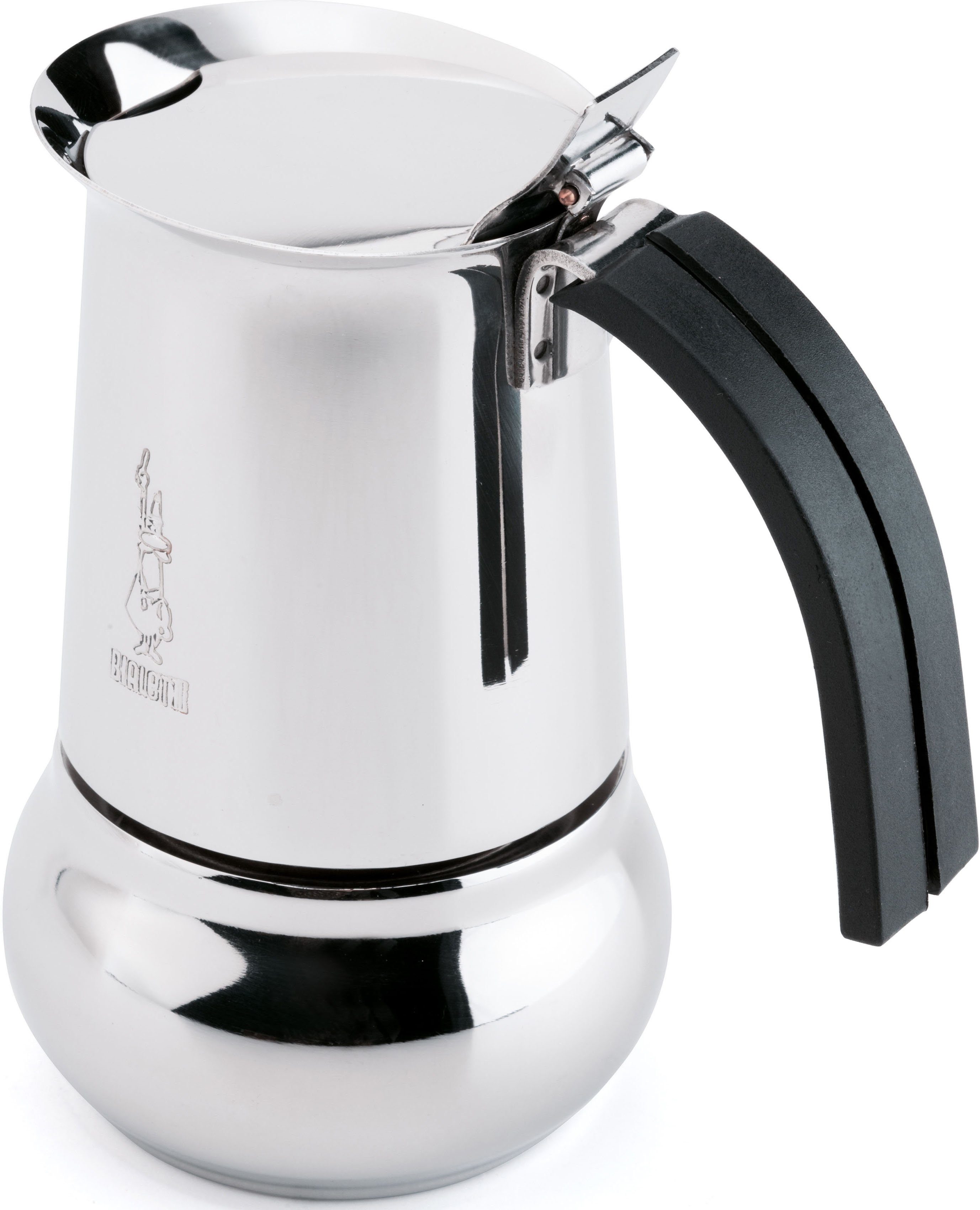 BIALETTI Espressokocher Kitty, 0,25l Kaffeekanne, 6 Tassen