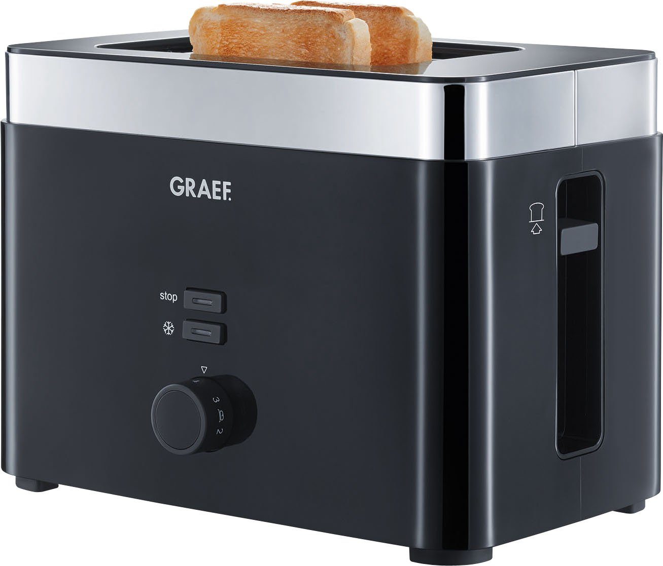 Graef Frühstücks-Set Young Line FSET402, 3-teilig in schwarz