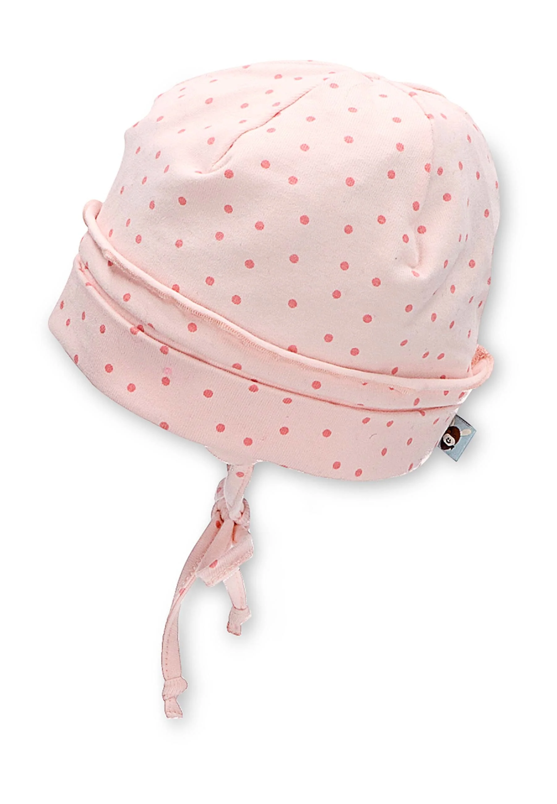 GOTS Beanie Esel Emmi Girl in Rosa mit Bindeband