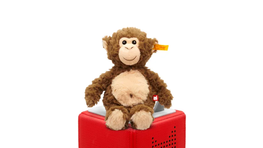 tonies - Hörfigur für die Toniebox: Steiff Soft Cuddly Friends mit Hörspiel: Bodo Schimpanse