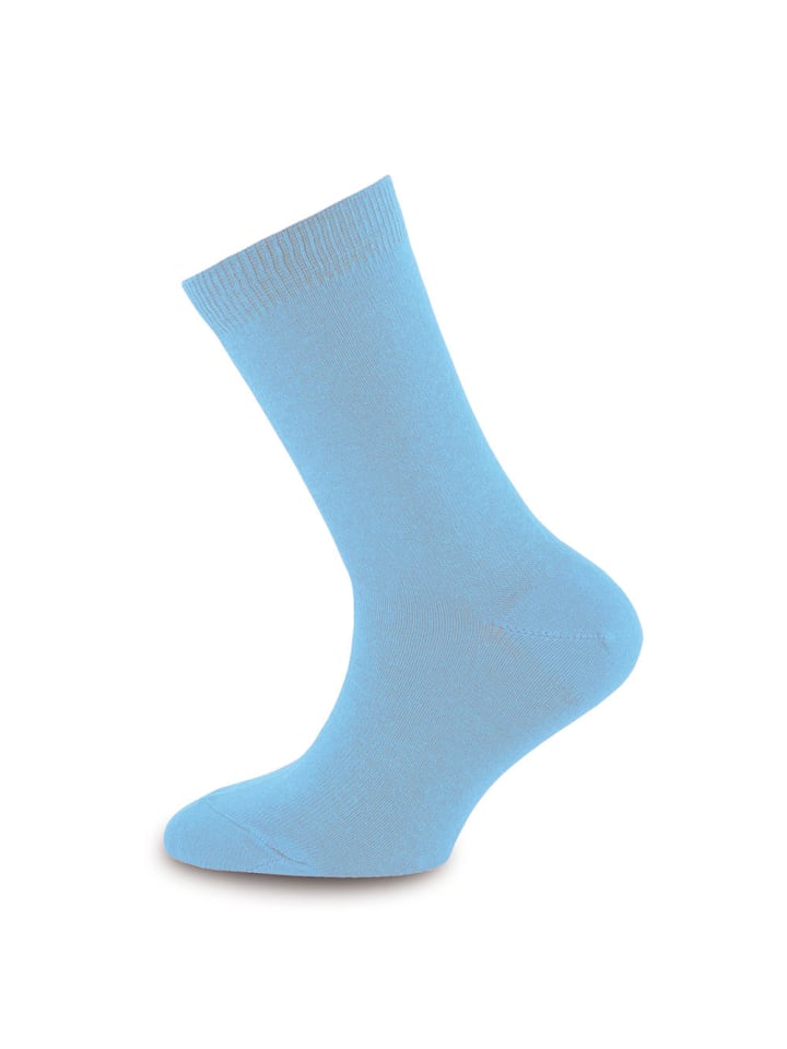 ewers 6er-Set Socken 6er Pack Uni in hellblau - türkis - marine günstig kaufen