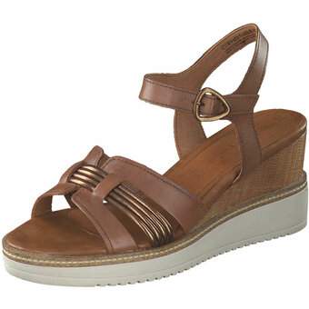 Tamaris Keilsandale in beige