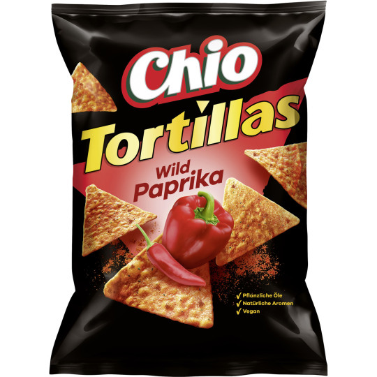 Chio Tortillas Wild Paprika 110G