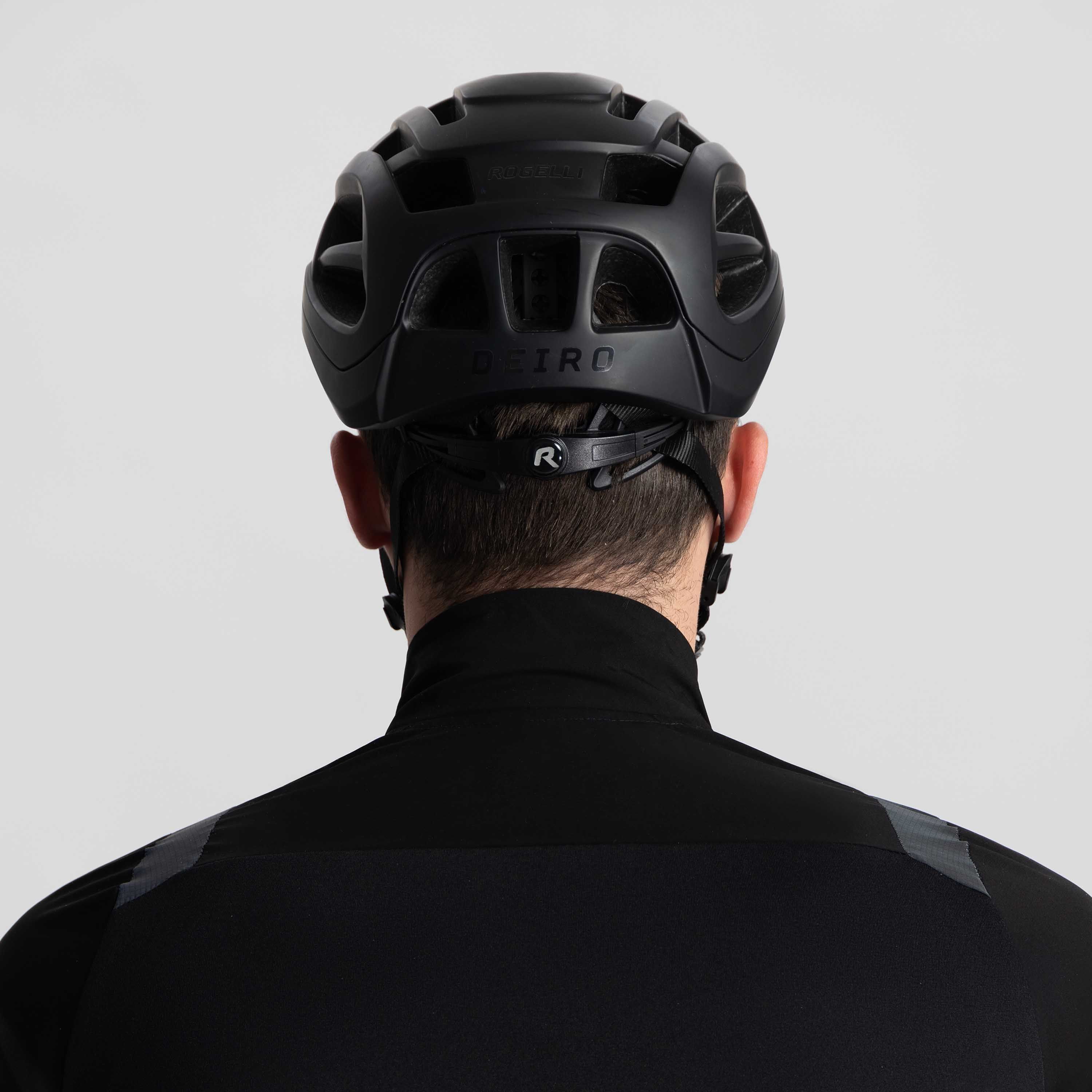 Rogelli Deiro Schwarz Unisex Fahrradhelm
