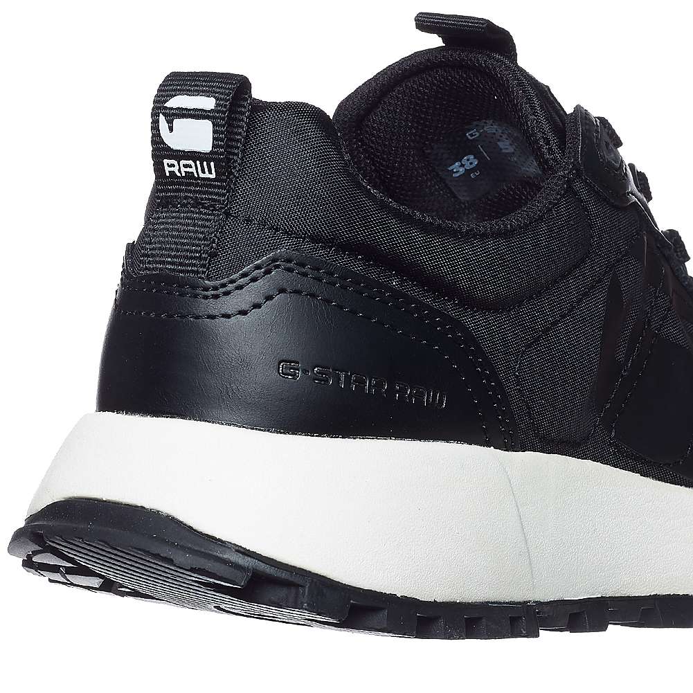 G-STAR RAW THEQ RUN Logo Mtc Damen Sneaker 2211 004521 BLK