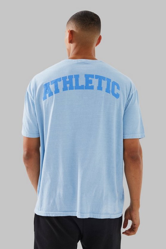 Oversize T-Shirt mit Man Active Athletic Print
