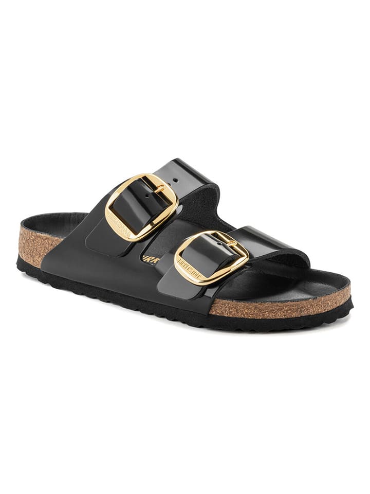 Birkenstock Leder-Pantoletten 