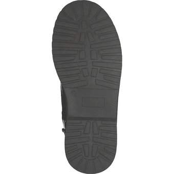 Tom Tailor Schnür Boots in schwarz