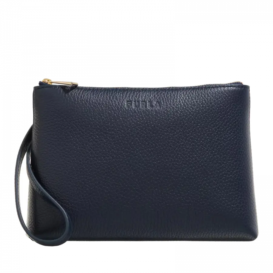 Furla - Furla Make-up Bags Leder Light Green - grün