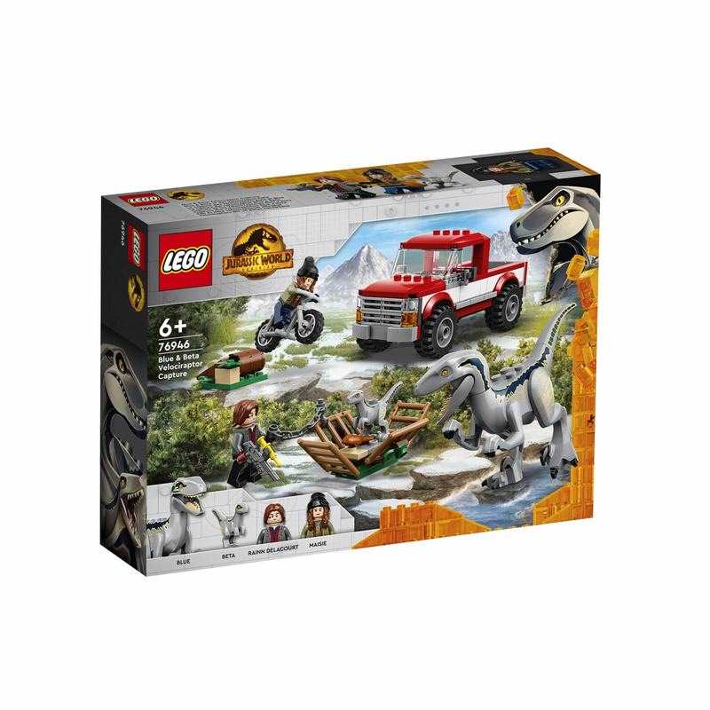76946 La capture des Vélociraptors Beta et Blue LEGO Jurassic World
