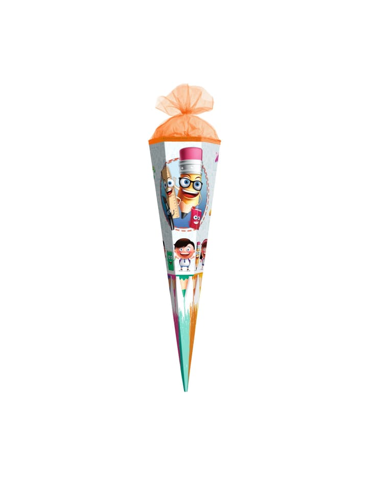 ROTH Geschenk-Schultüte klein Schulfreunde 50 cm in Bunt günstig kaufen onesize