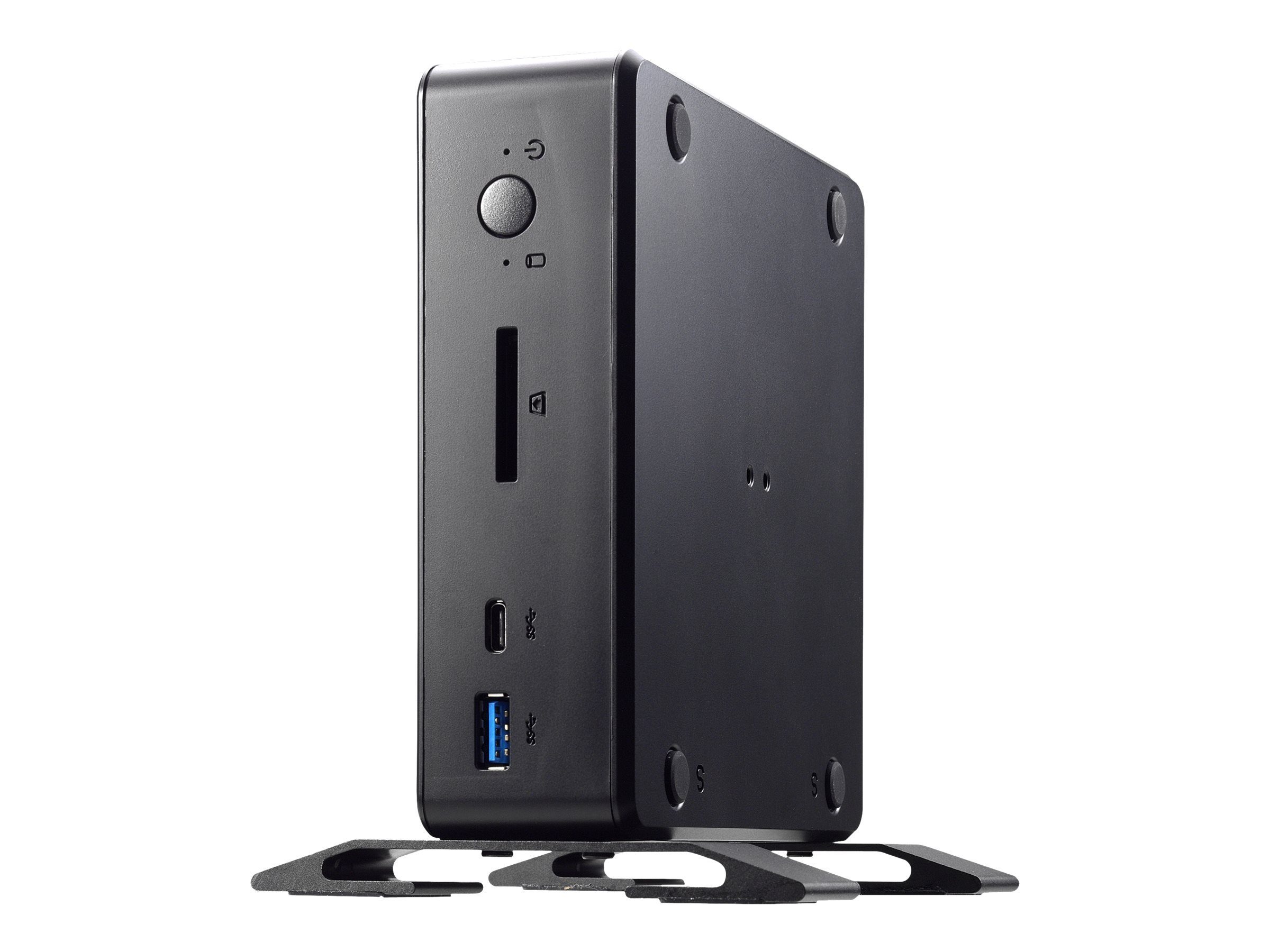 Shuttle SHUTTLE Barebone nano NC10U5 i5-8265U SO-DDR4 black fanless Barebone-PC