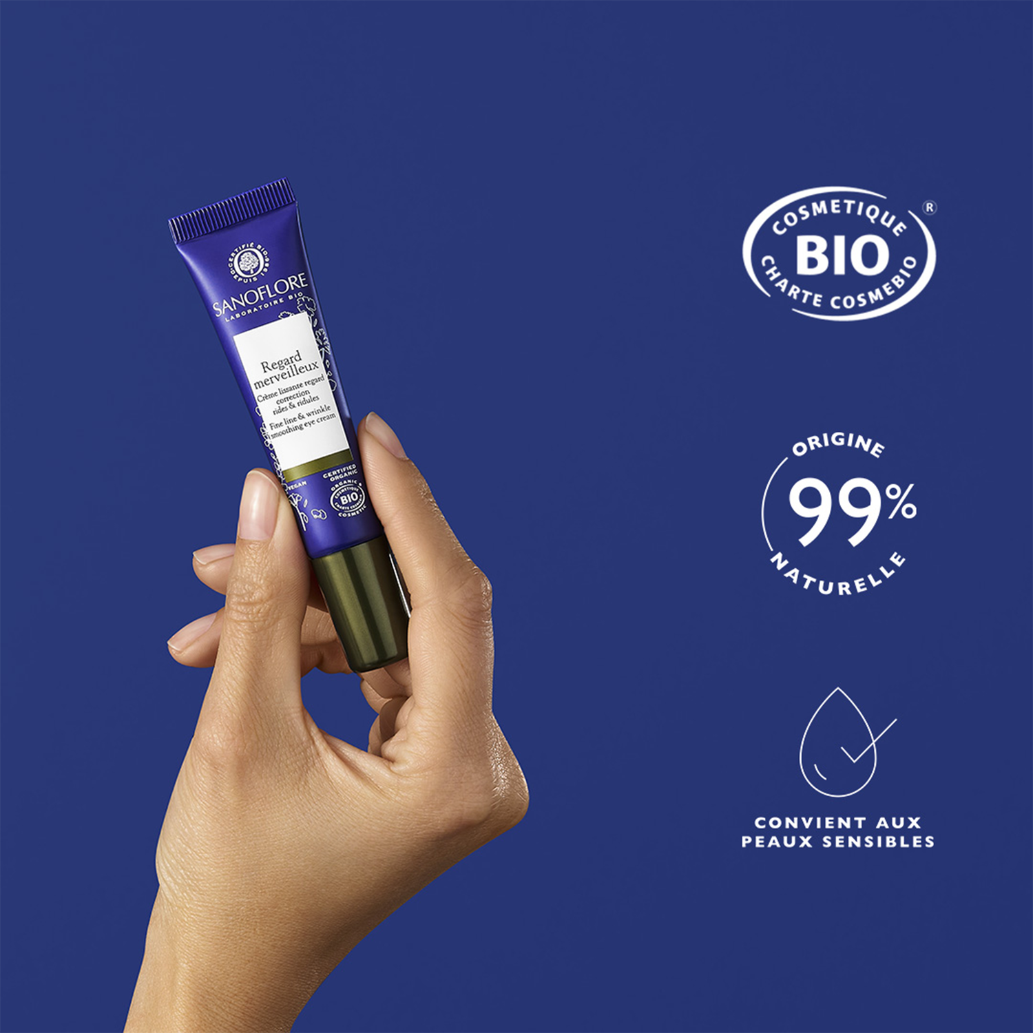 Sanoflore Regard Merveilleux Crème Contour des Yeux 15 ml