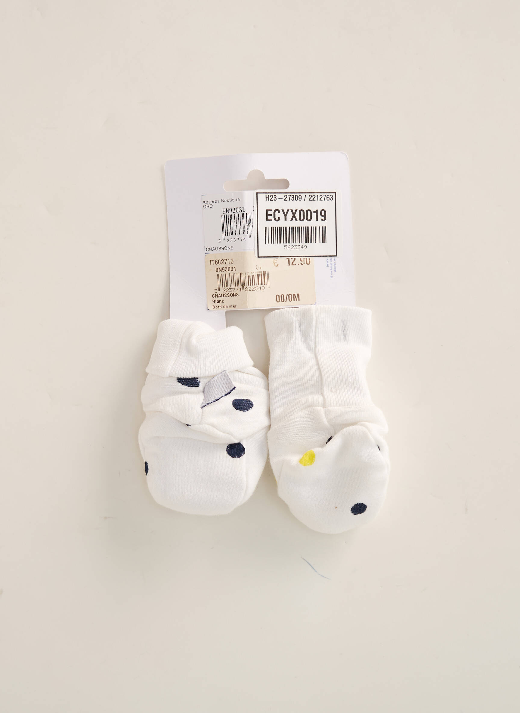 Absorba Chaussons Enfant couleur blanc