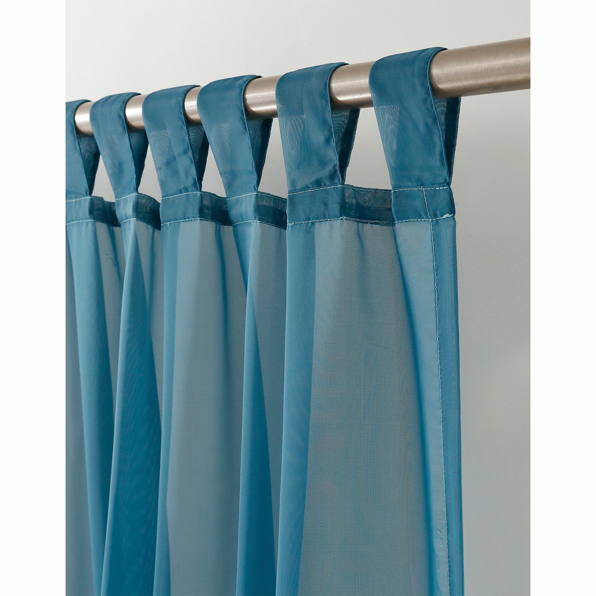 Panneau voile uni finition pattes