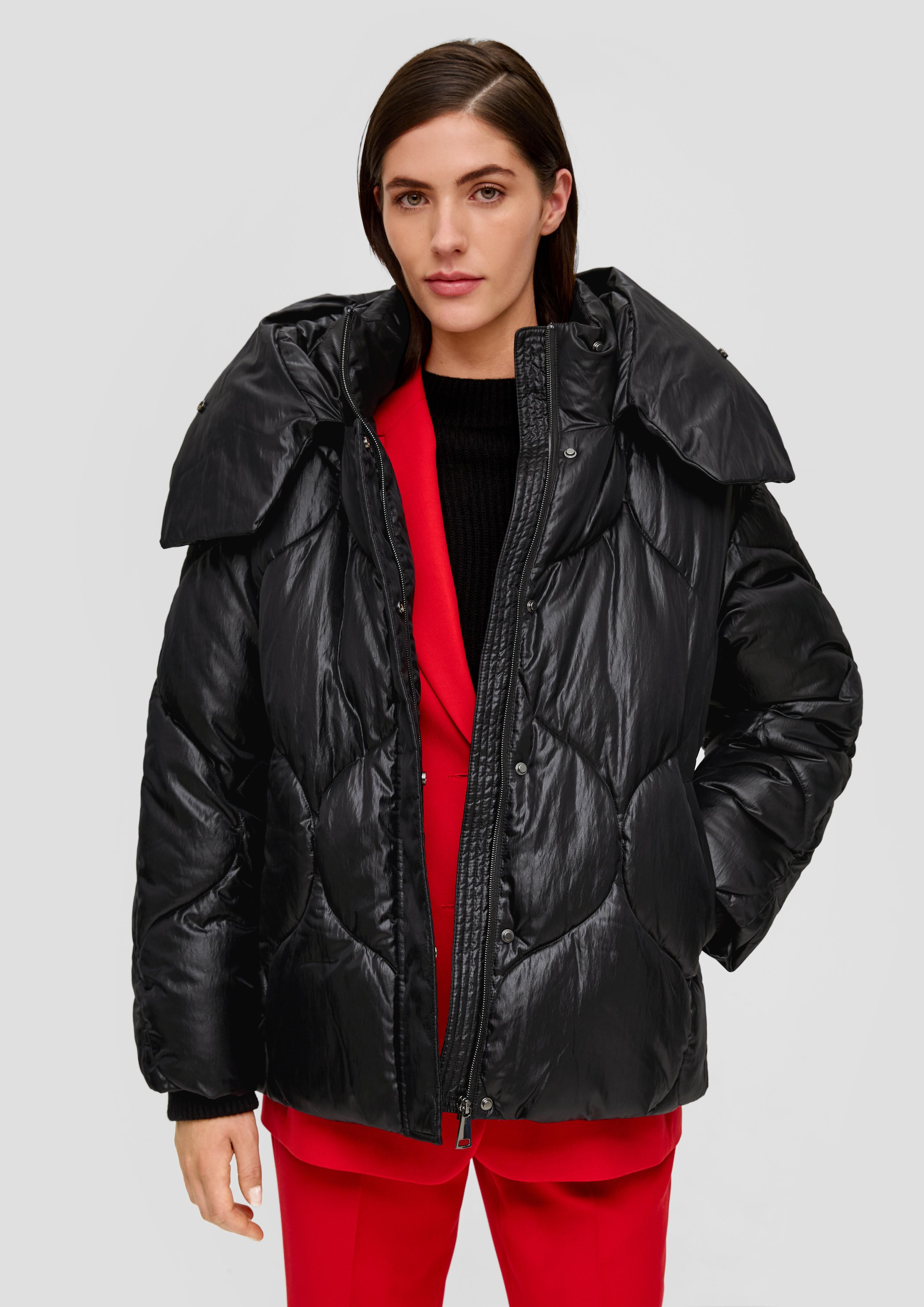 Steppjacke mit Crinkle-Struktur  2133967-9999