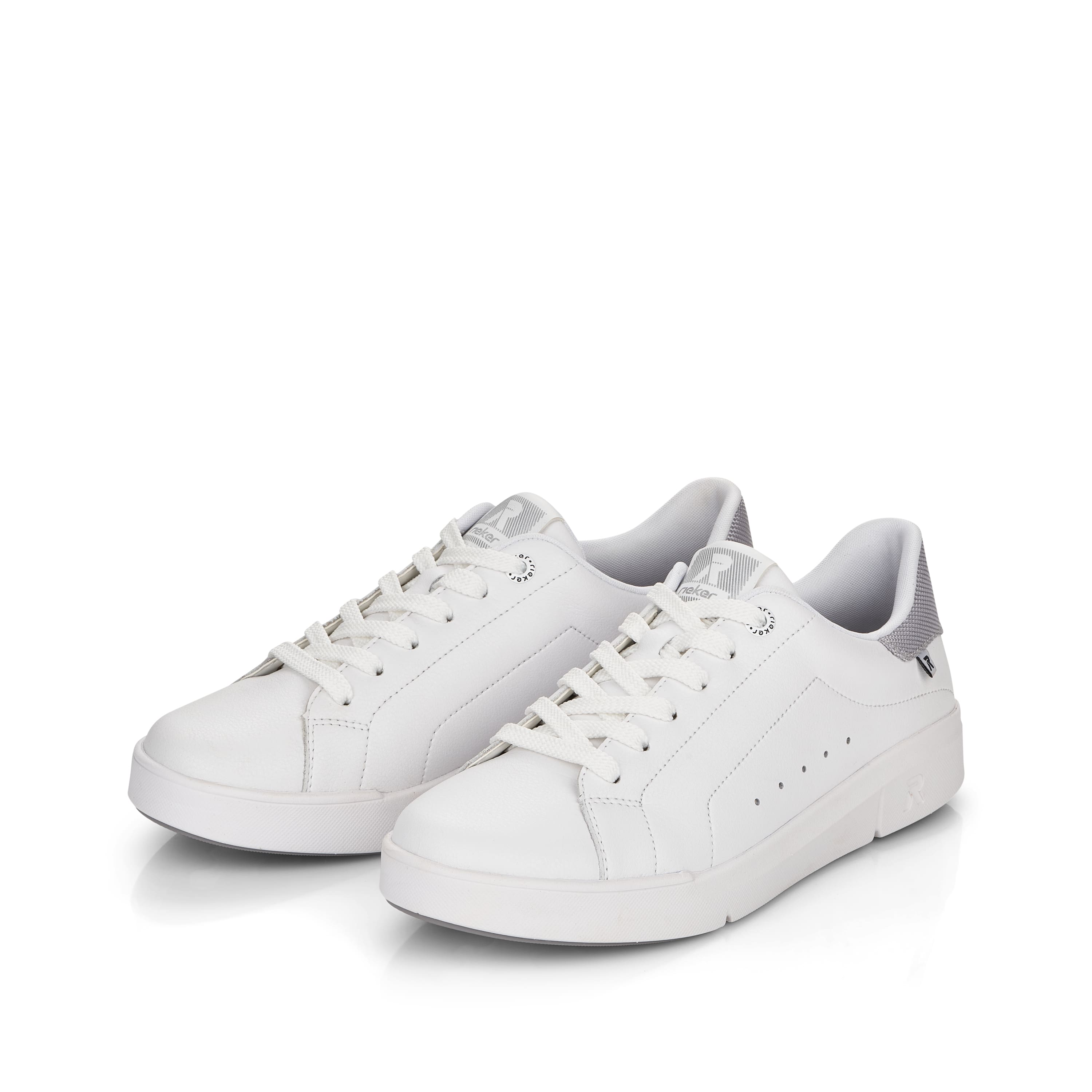 Rieker Damen Sneaker Low frost white