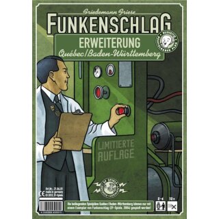 Funkenschlag: Sonder-Erweiterung 1 Québec/Baden-Württemberg (DE)