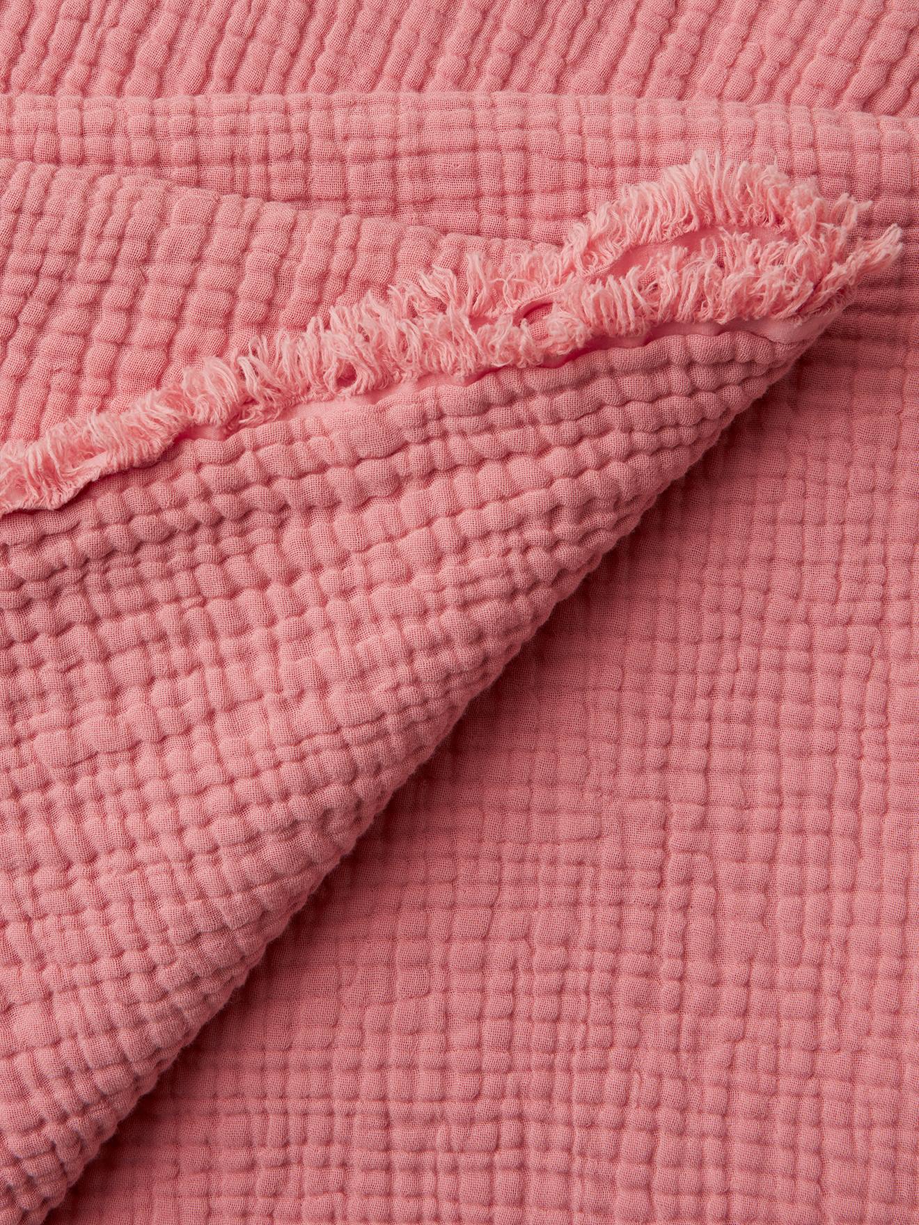 Vertbaudet Bio-Kollektion: Kinder Decke, Musselin - rosa
