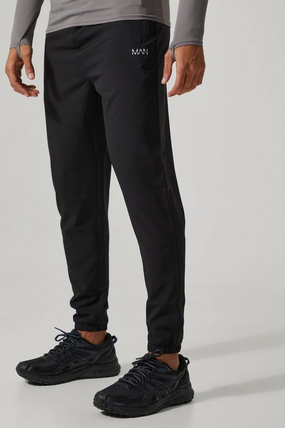 Schmale Man Active Jogginghose mit Man-Bund