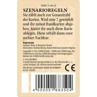 CATAN - Sonderkarte für Aufbruch der Menschheit - Der Schamane (DE)