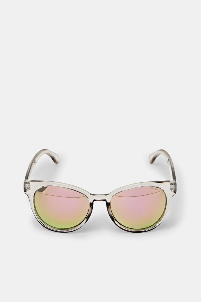 Sonnenbrille mit transparenter Fassung
