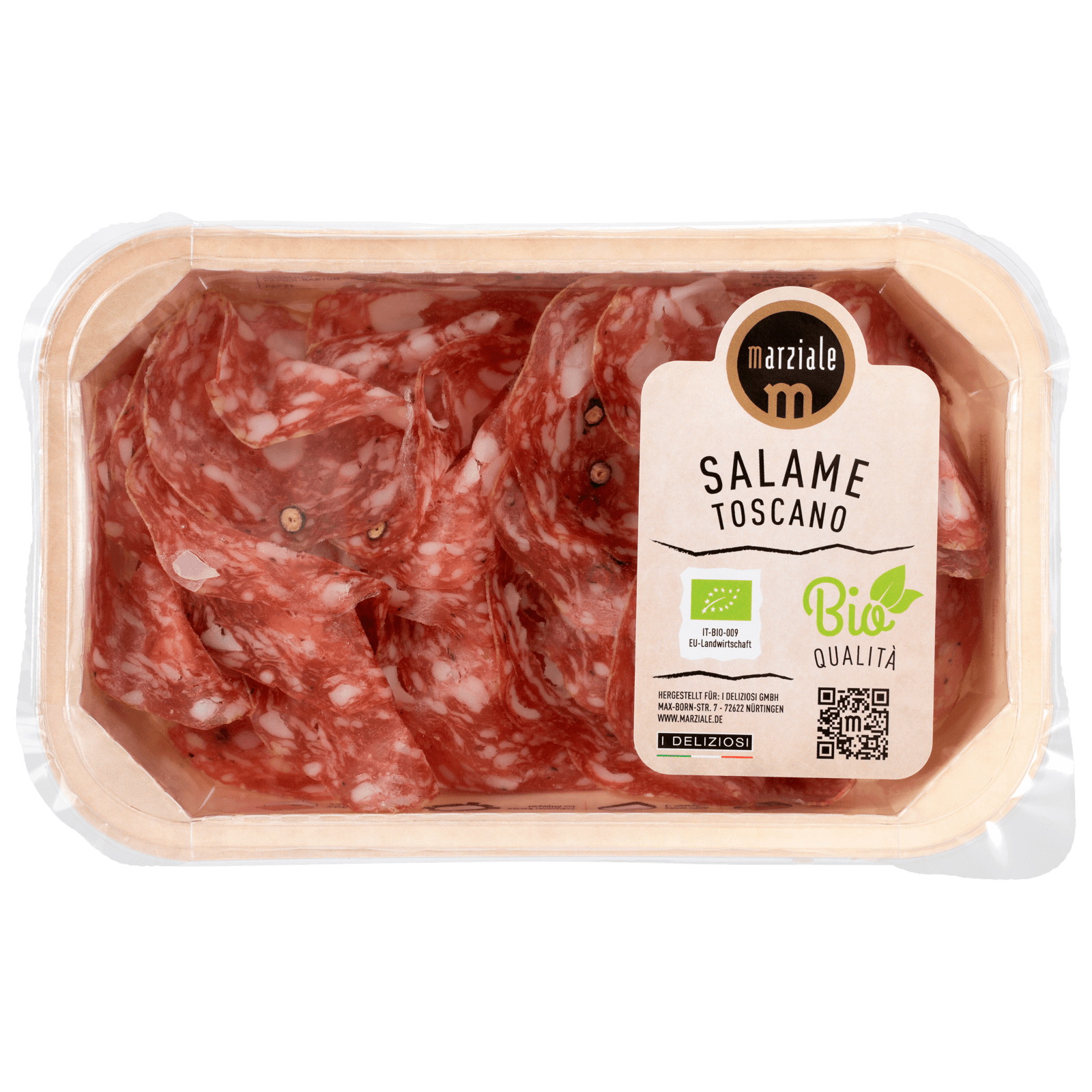 Marziale Bio Salame Toscano 80g