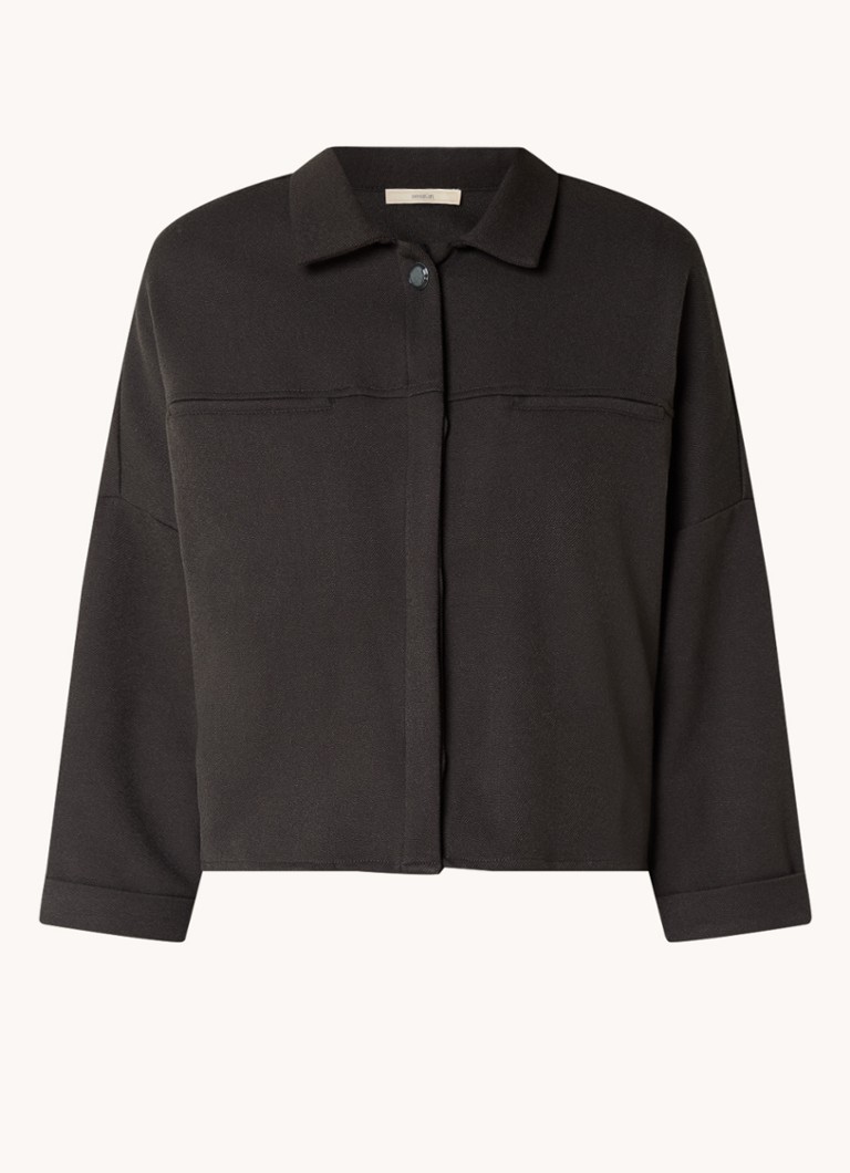 Camicia-giacca Sessùn Wooliton con tasche a filetto