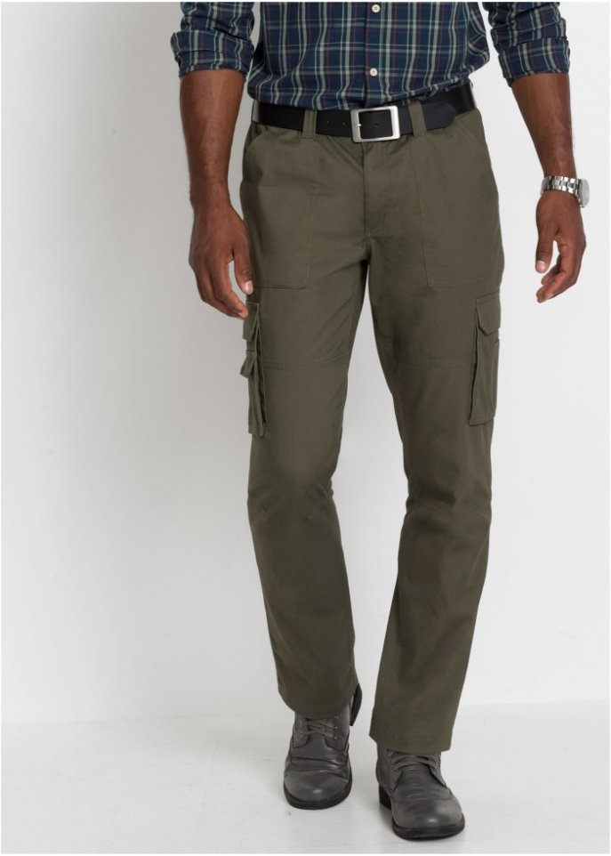 Cargohose mit Teflonausrüstung, Straight