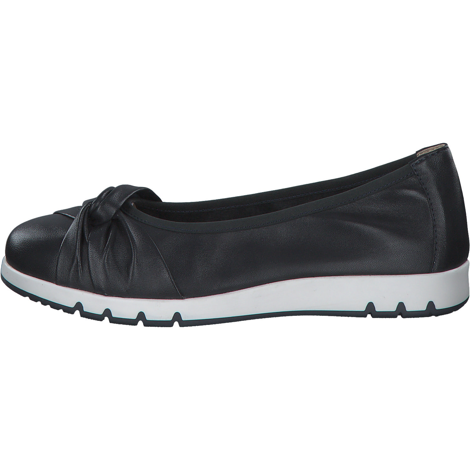 Caprice 22163, Ballerinas, Damen, Schwarz