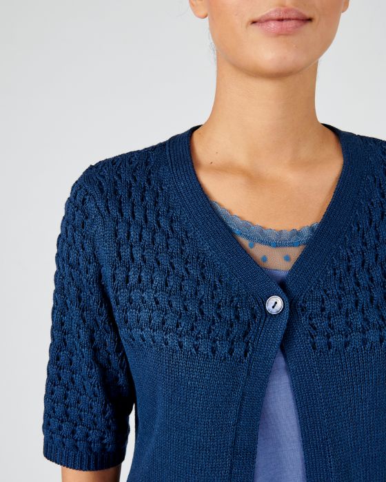 Boléro maille fantaisie