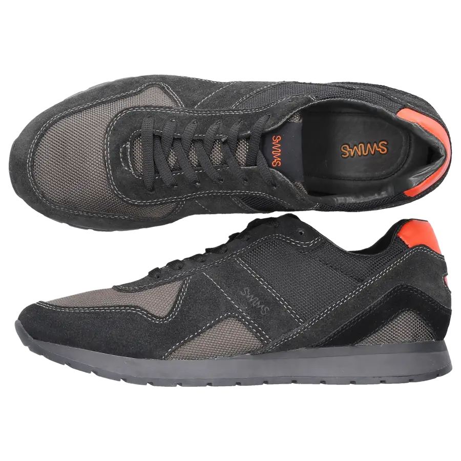Swims - Sneaker low RUNNER Veloursleder - grau
