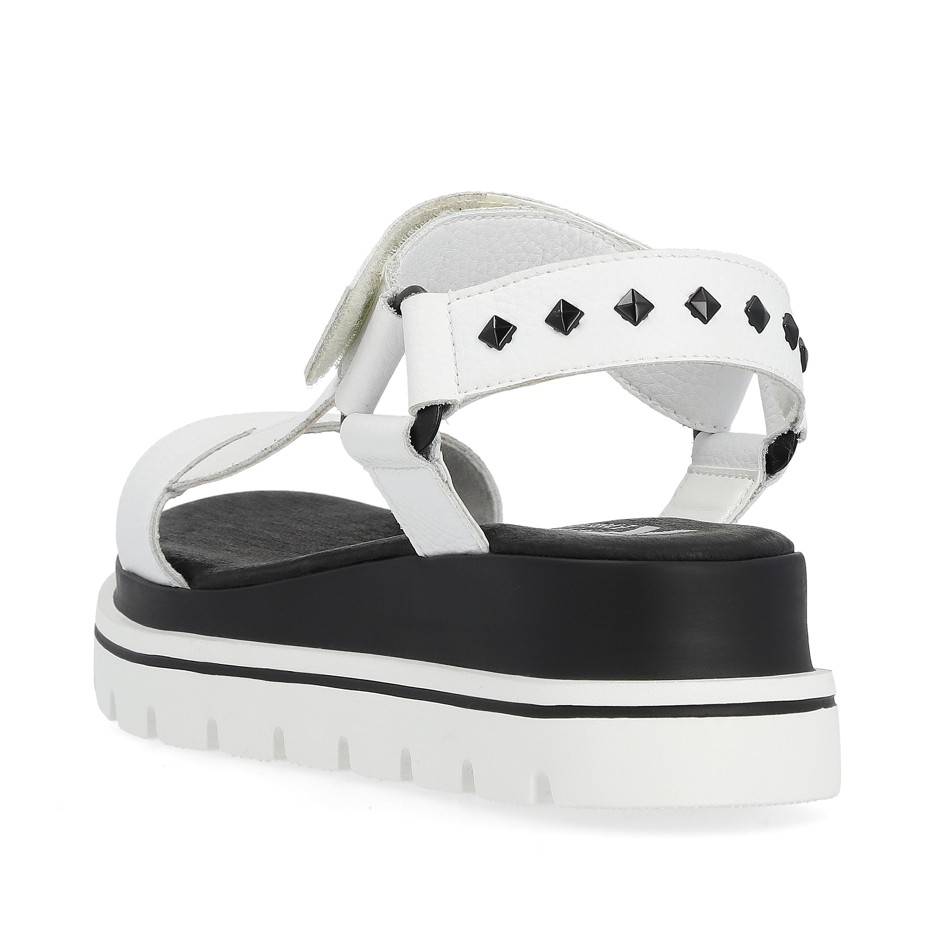 Rieker Damen Riemchensandalen pearl white