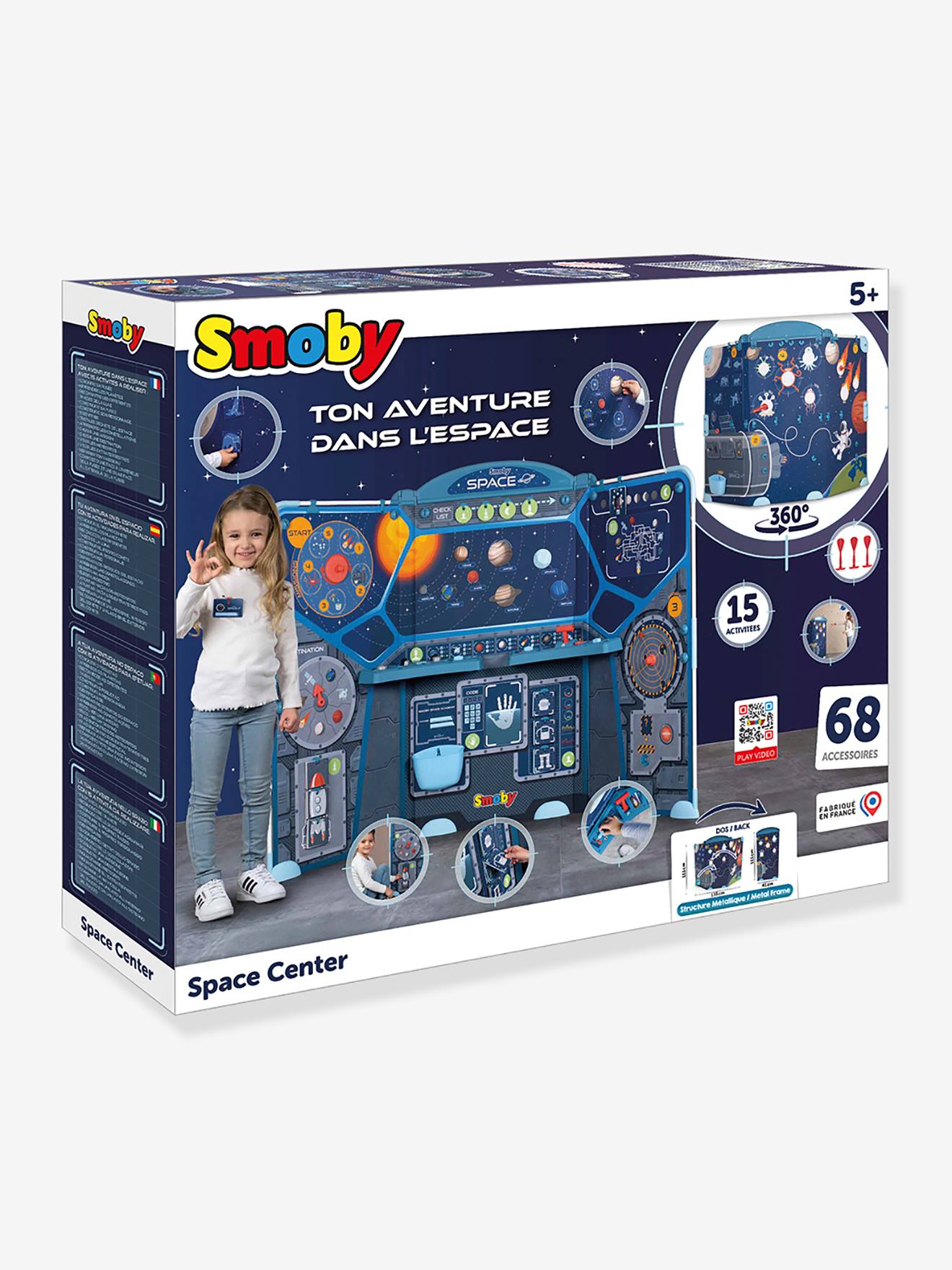 Smoby Weltraum-Spielcenter Space Center SMOBY - blau