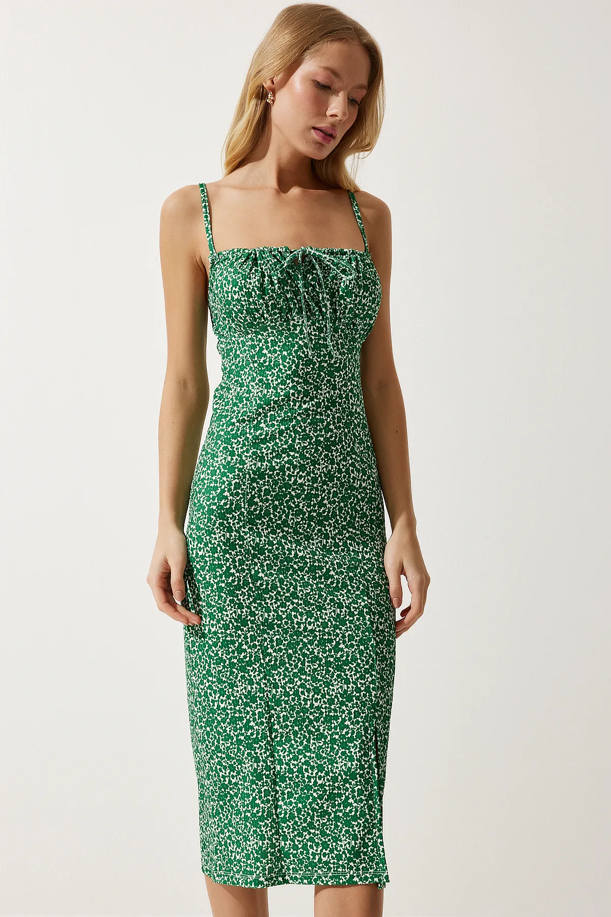 Happiness İstanbul  Kleid - Grün - Bodycon