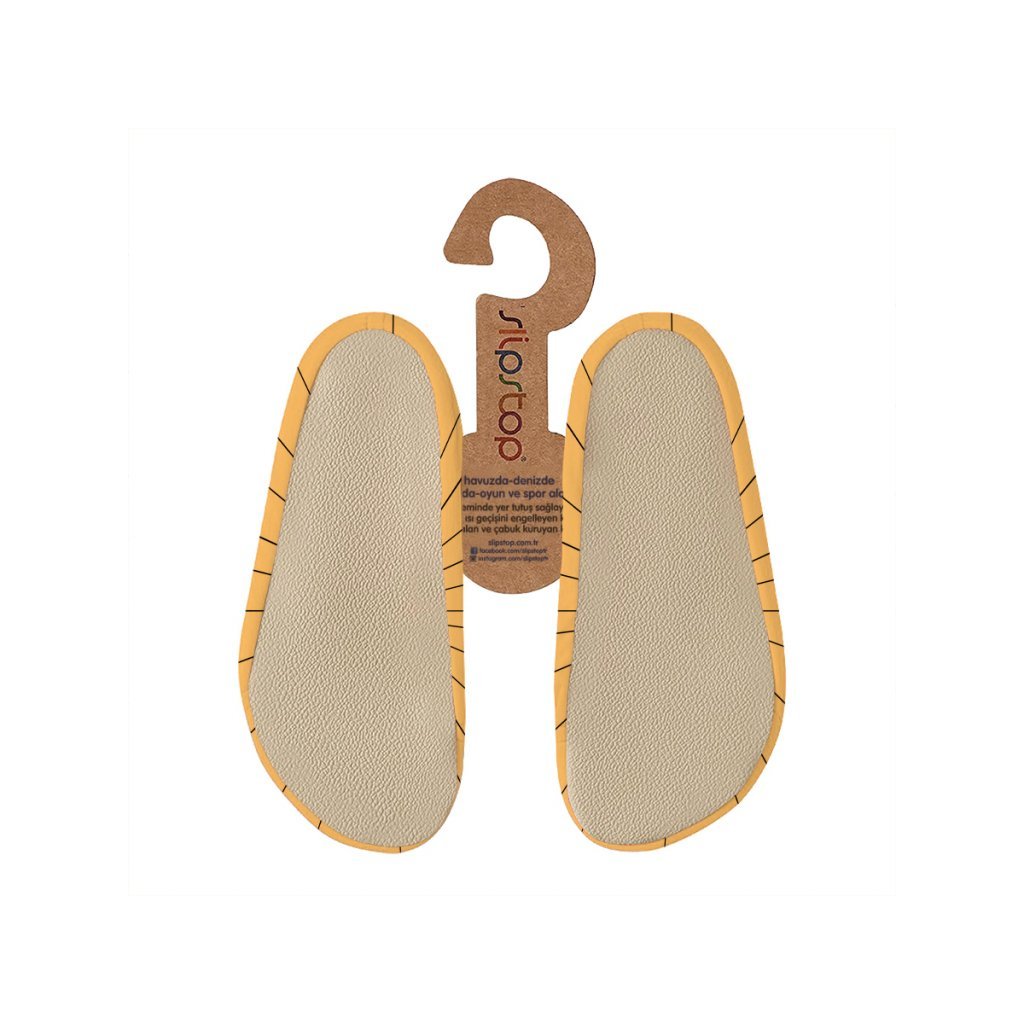 Slipstop Leo gelbe Badeschuhe