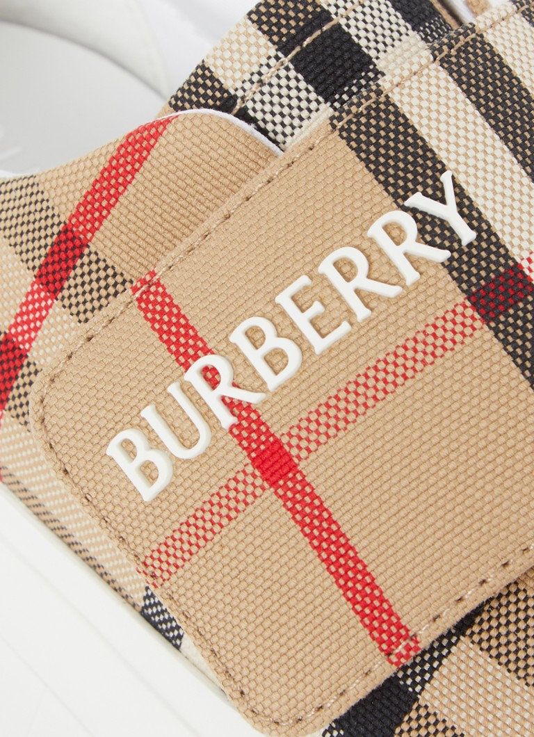 Teniși Burberry James în carouri