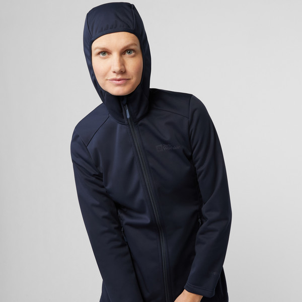 WINDHAIN COAT W Damen - Softshelljacke