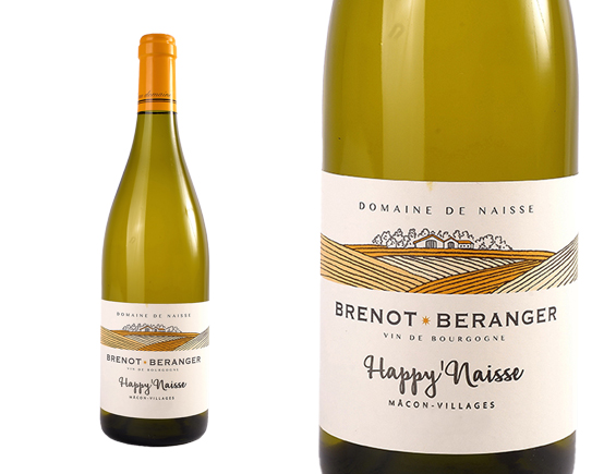 Brenot Beranger Happy'Naisse Mâcon-Villages Blanc 2022 Bourgogne Mâcon Villages
