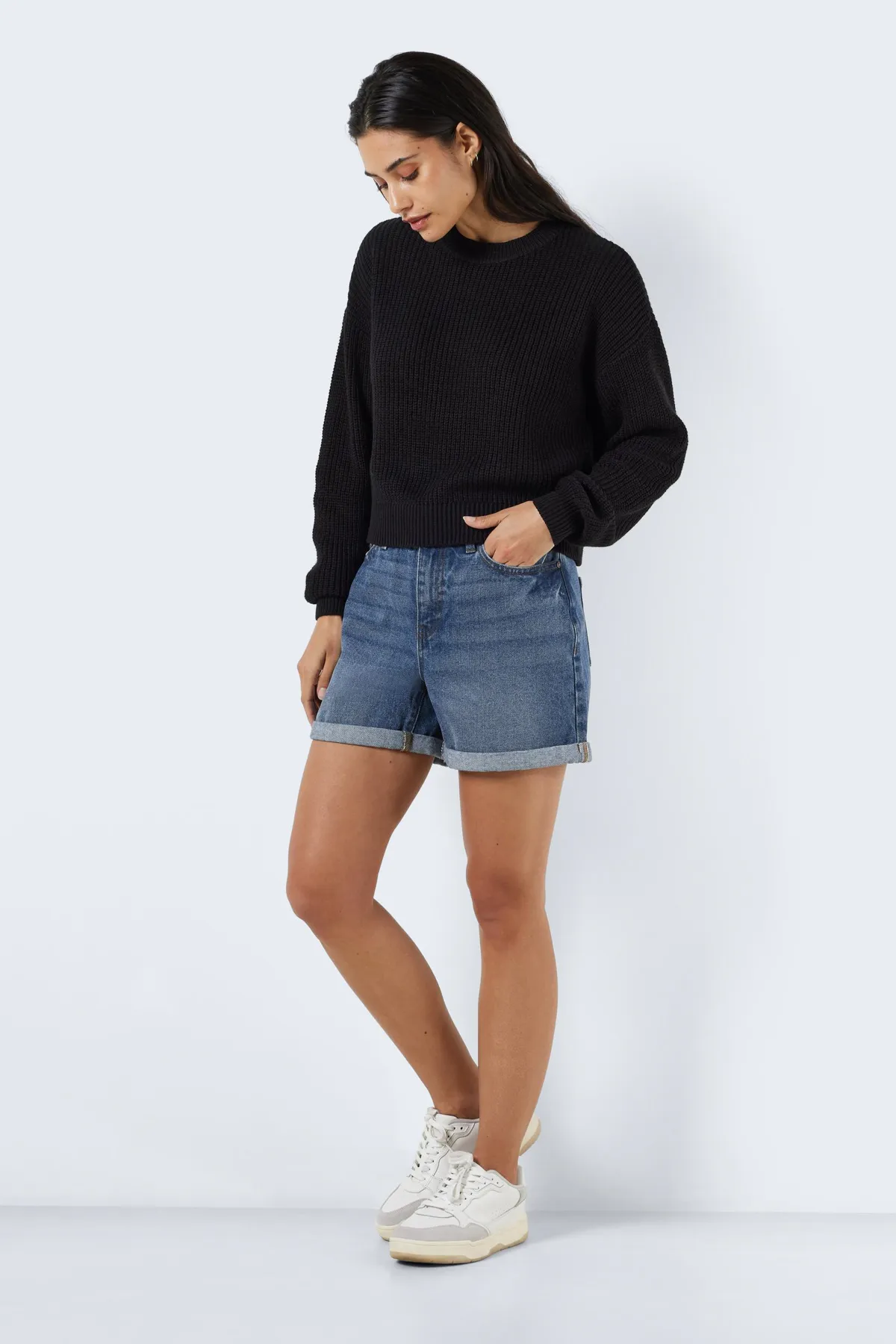 Noisy May  Shorts - Blau - Mittlerer Bund