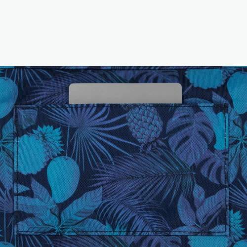 Large Reykjavik navy blue fanny pack