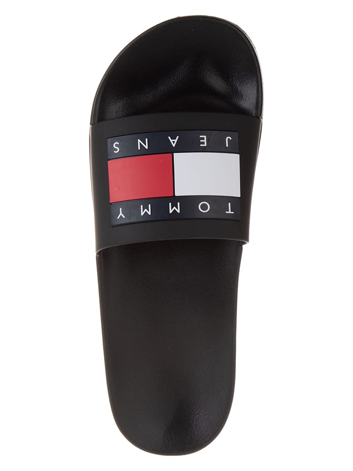 Tommy Hilfiger Shoes Pantoletten in Schwarz günstig kaufen