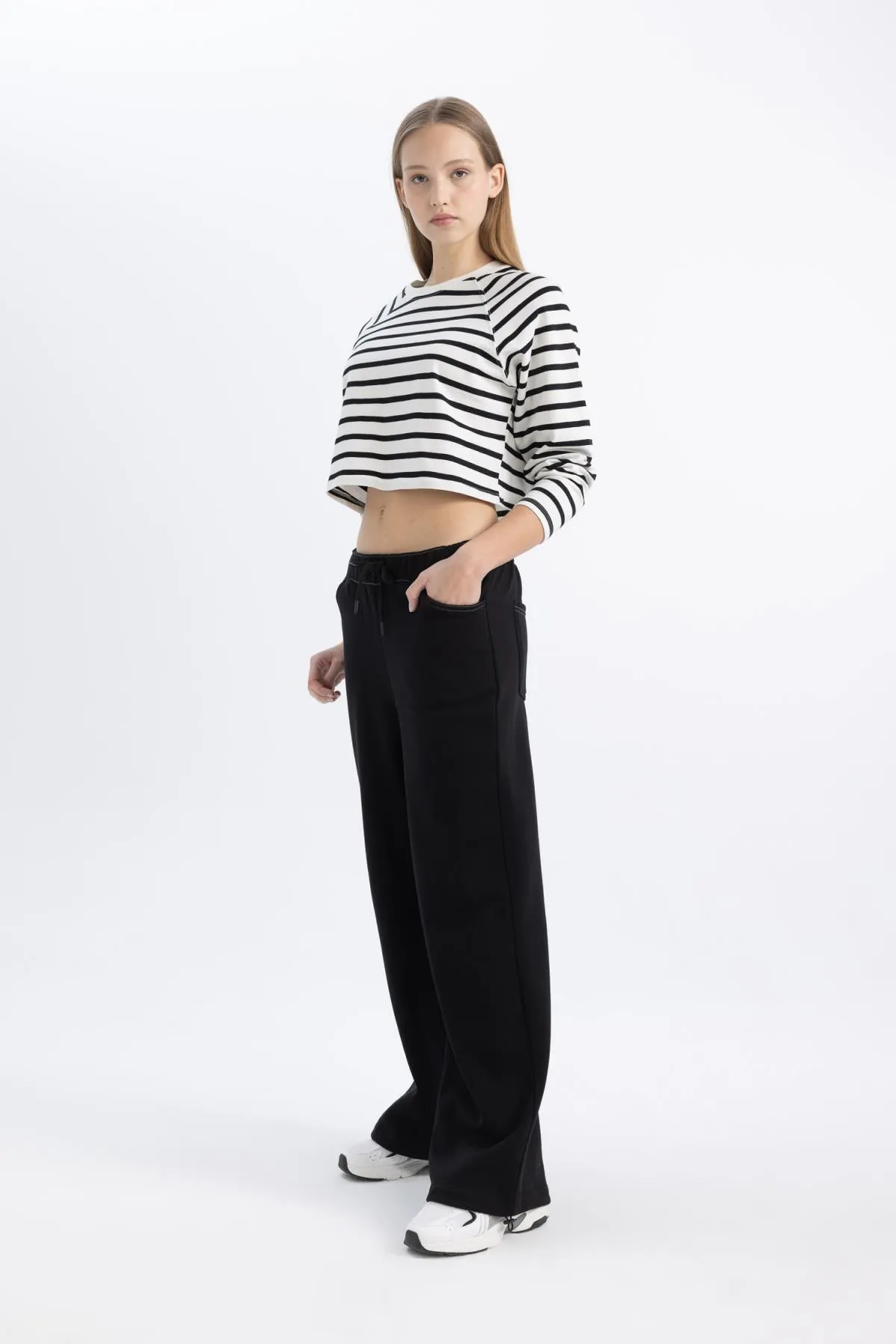 DeFacto  Jogginghose - Schwarz - Loose